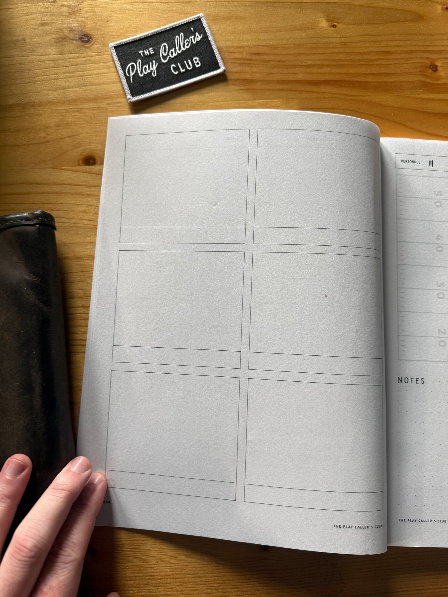 Football Diagram Notebook XL