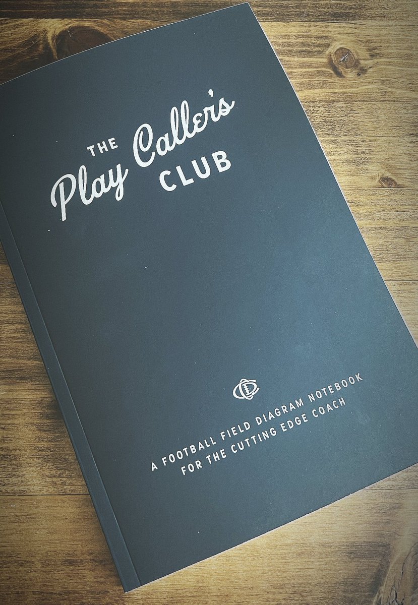 Play Caller's Club: Field Diagram Notebook