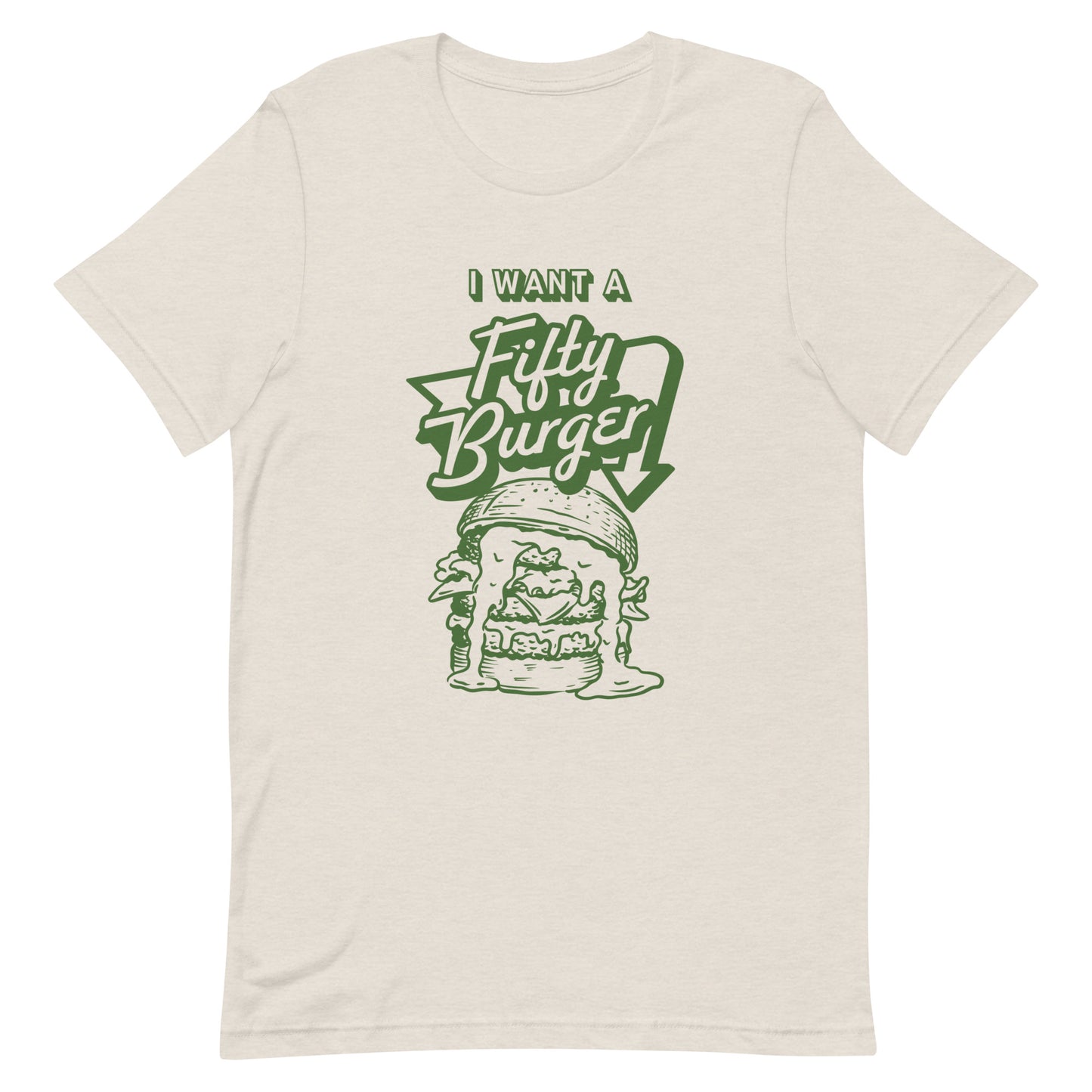 50 Burger T-Shirt (Green)