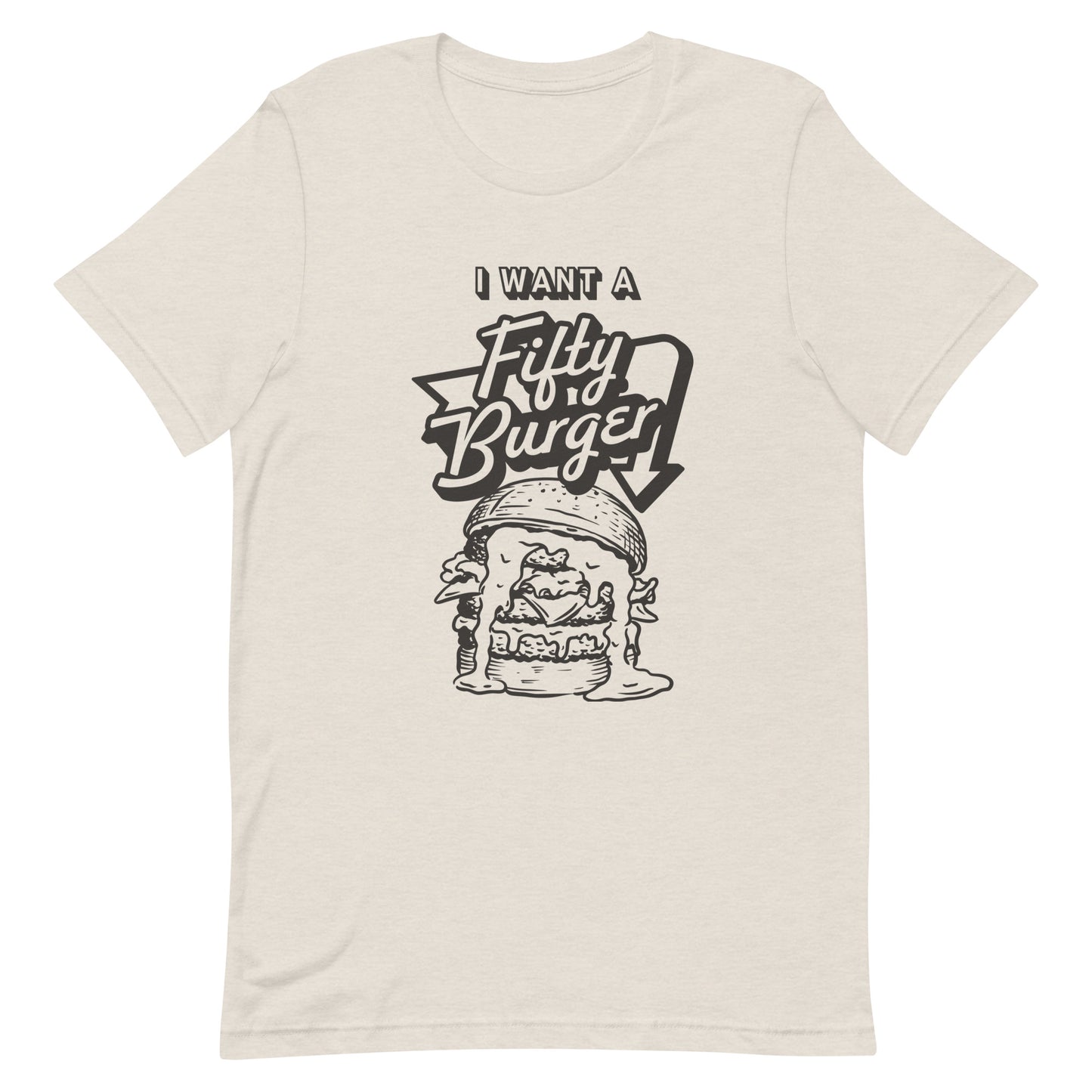 50 Burger T-Shirt (Black)