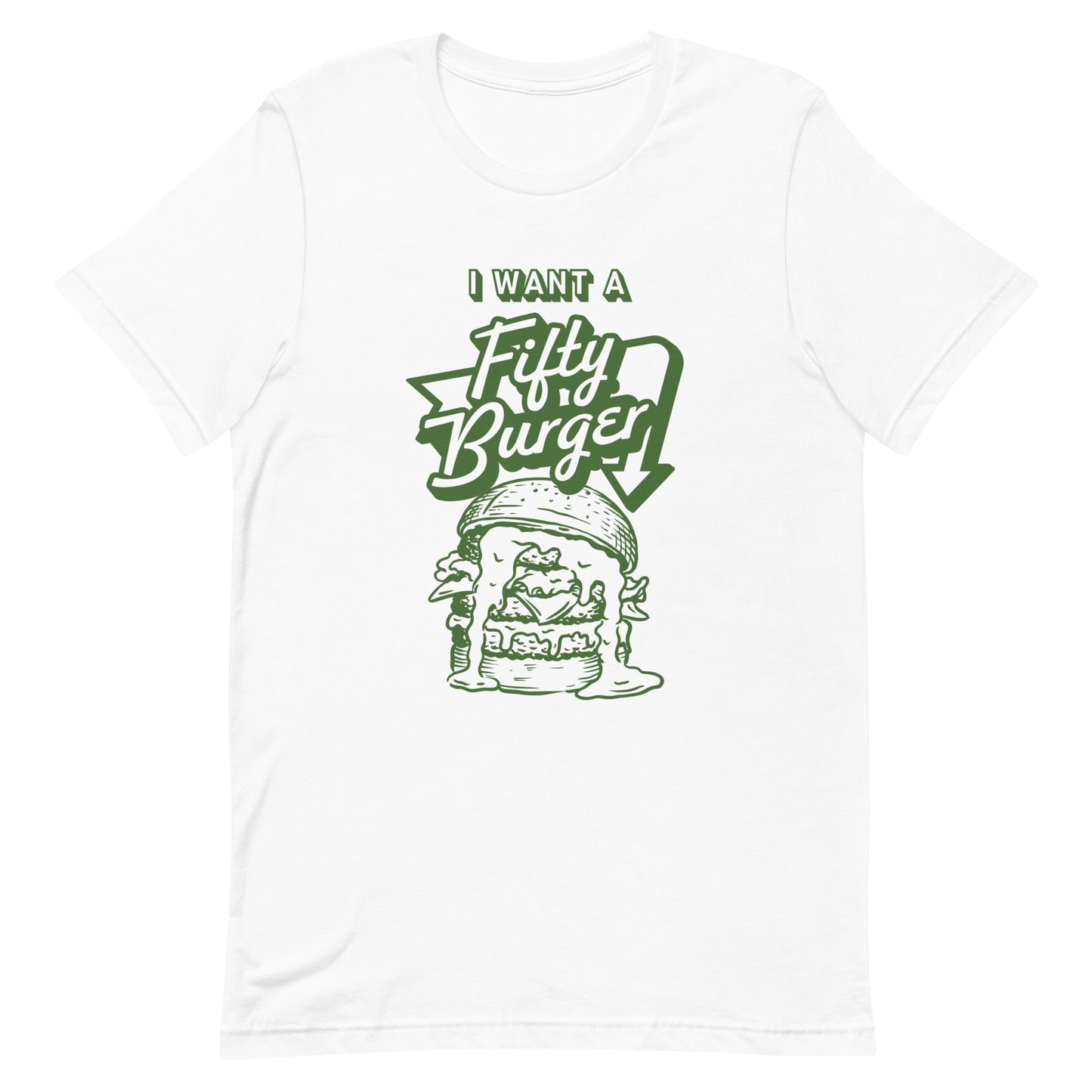 50 Burger T-Shirt (Green)