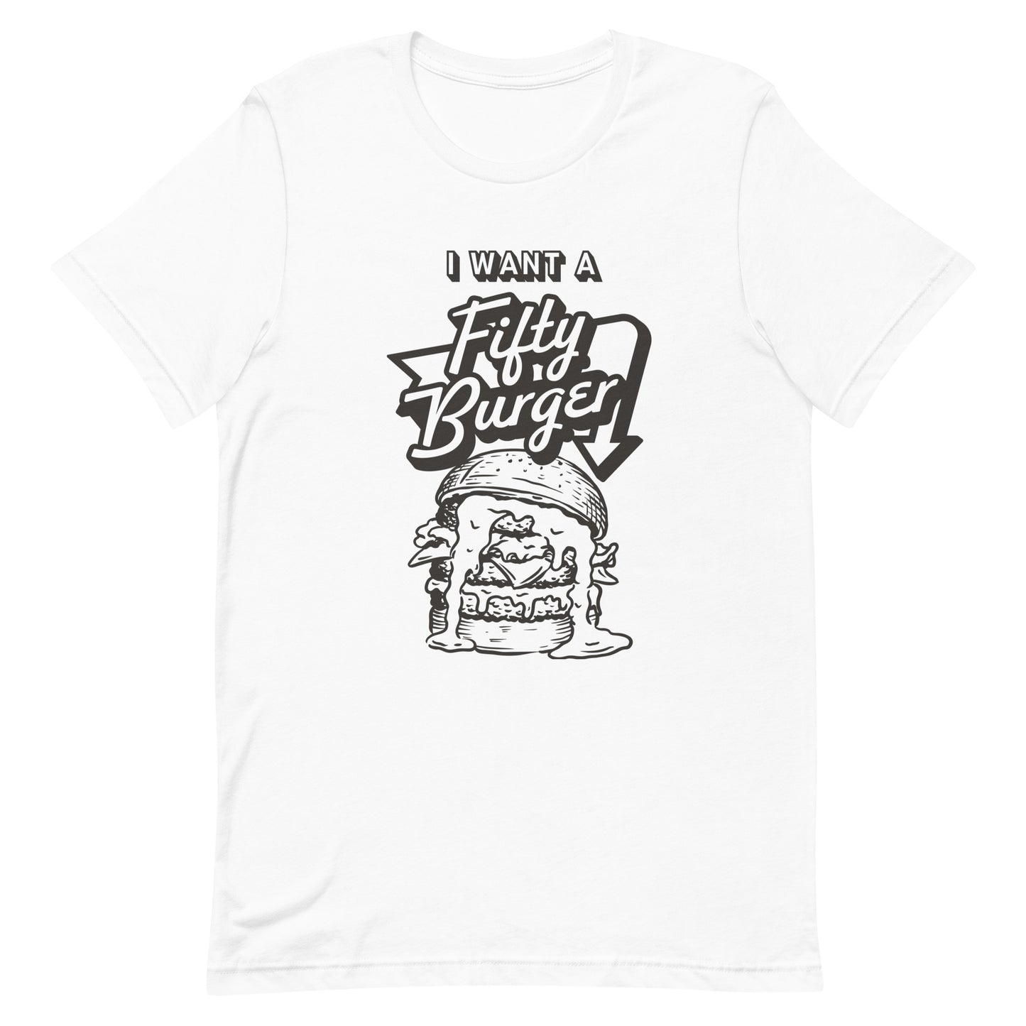 50 Burger T-Shirt (Black)